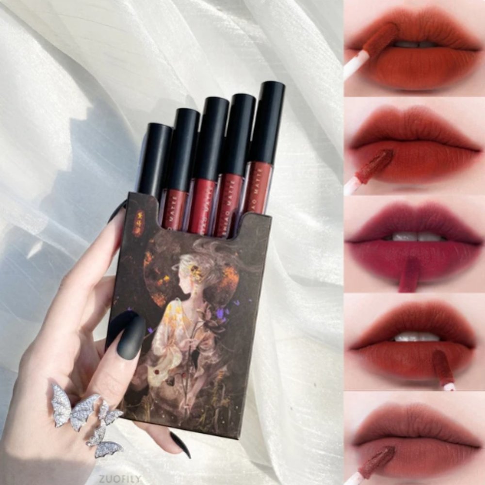 Velvety Matte Liquid Lipstick Set